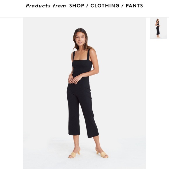 Lett Pants - Lett Athens Womens Ribbed Jumpsuit NWT